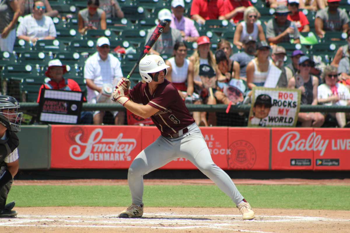 Magnolia West Argyle 5A UIL state championship Texas baseball playoffs 061023 Andrew McCulloch 87
